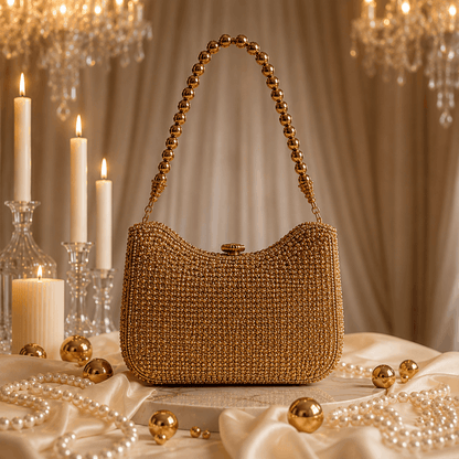 HandCrafted Premium Vinatge Metal Clutch