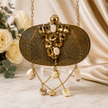 Mini Compact Luxe Brass Clutch
