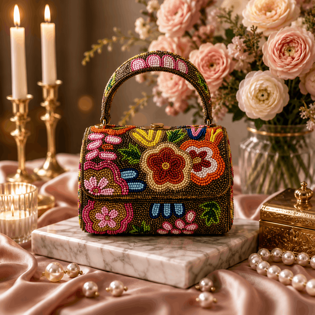 Luxury Sequin Clutch