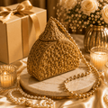 Antique  Golden Metal Clutch