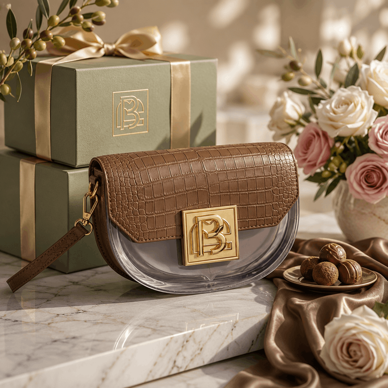 Luxury Cross Body Jelly Bag