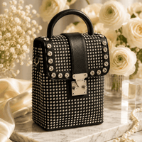 Glamorous Rhinestone Studded Handbag