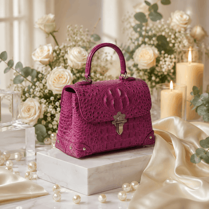 Exotic Alligator Leather Bag
