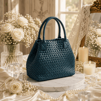 Woven Bott Vene Dupe Bag