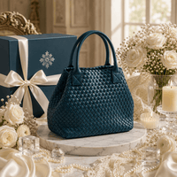 Woven Bott Vene Dupe Bag