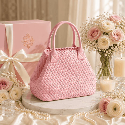 Woven Bott Vene Dupe Bag
