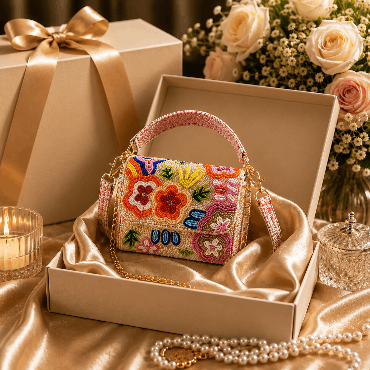 Luxury Sequin Clutch