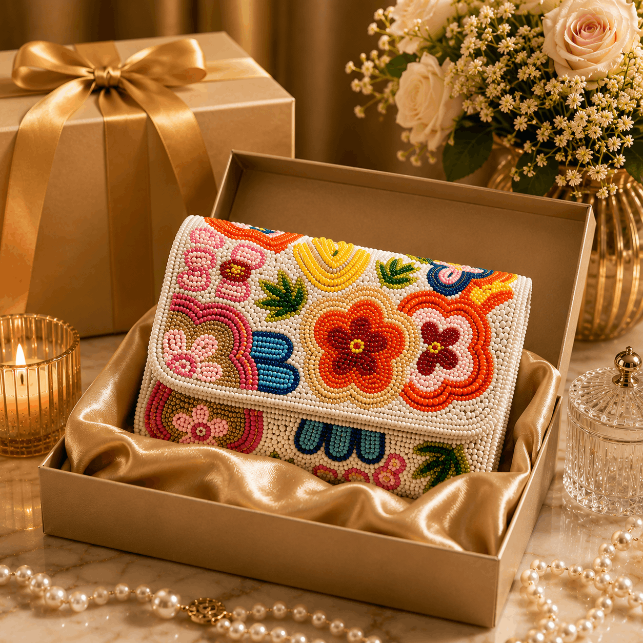 Luxury Sequin Clutch