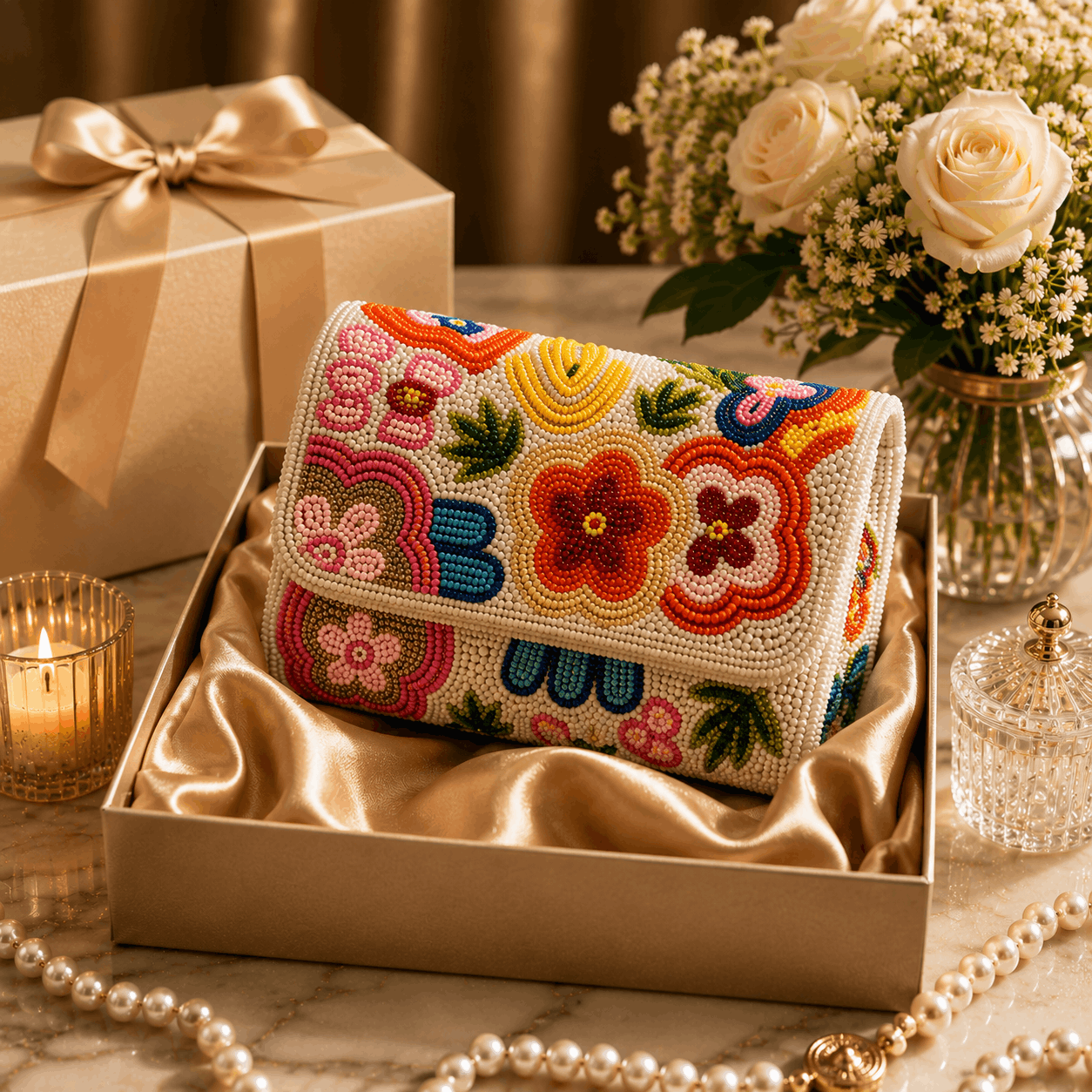 Luxury Sequin Clutch