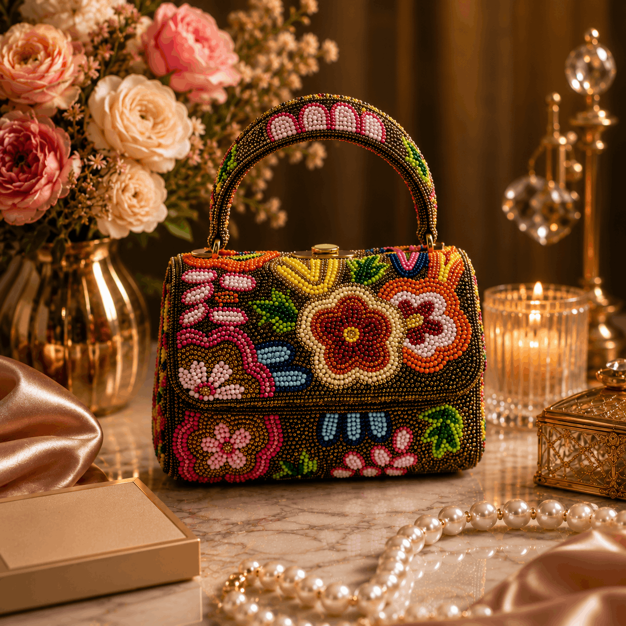 Luxury Sequin Clutch