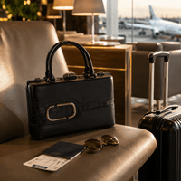 Exclusive Faux Leather Medium Handbag