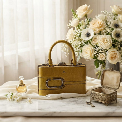 Exclusive Faux Leather Medium Handbag