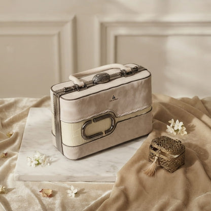 Exclusive Faux Leather Medium Handbag