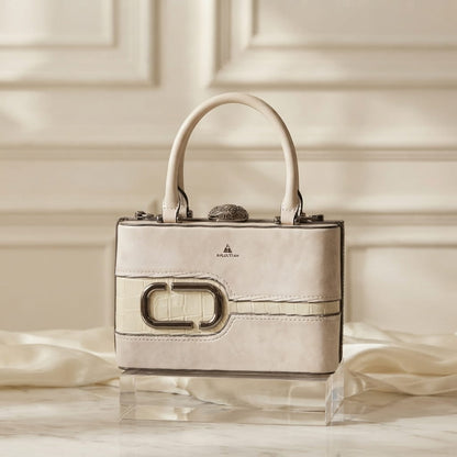 Exclusive Faux Leather Medium Handbag