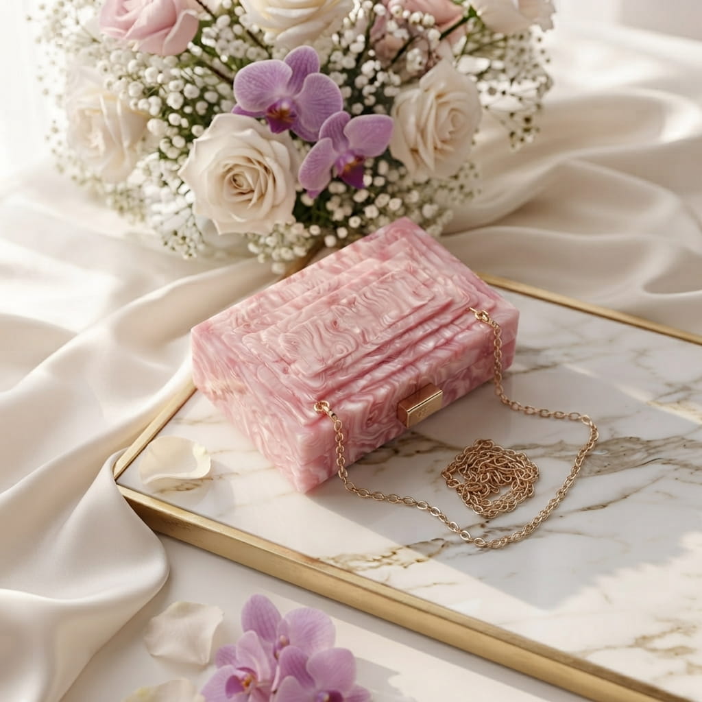 Luxury Acrylic Clutch
