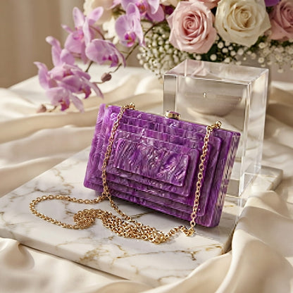 Luxury Acrylic Clutch
