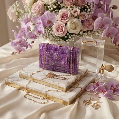 Luxury Acrylic Clutch