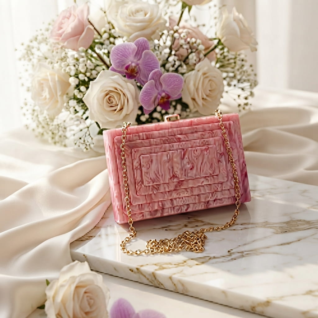 Luxury Acrylic Clutch